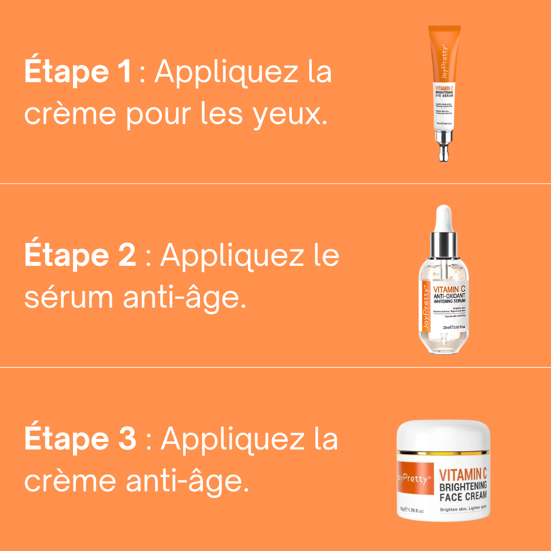 Sérum Anti-Âge à la Vitamine C (Jour)